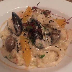 risoto de mariscos 