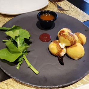 croquetas de queso de cabra