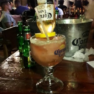 Margarita Coronada de Fresa