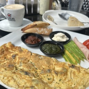 Sabrosos Sándwiches - Omelette