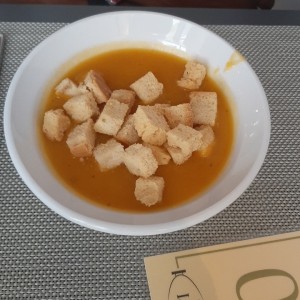 sopa de zapallo