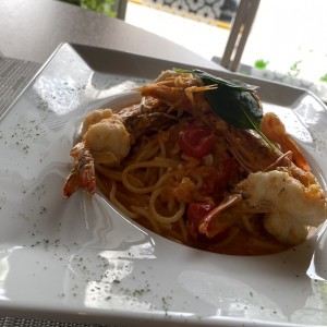 Pasta Carbonara Di Mare