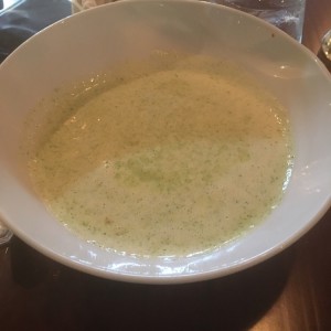 Crema de broccoli