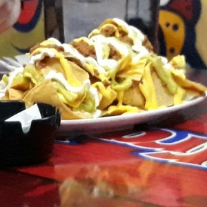 Nachos con carne