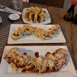 Fuji Especial, Baba Roll, Dragon Roll