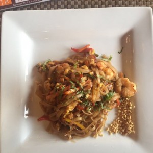 Pad Thai de camarones 