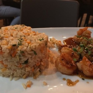 tepanyaki de camarones