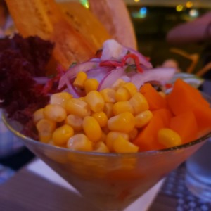 ceviche de corvina