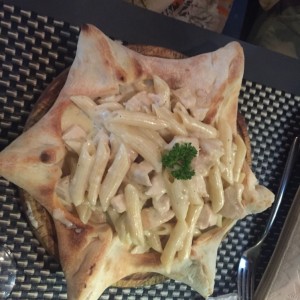 PASTAS - Alfredo con Pollo