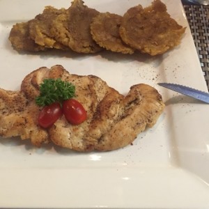 Filete de pollo a la plancha