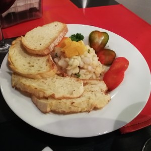 ceviche de corvina