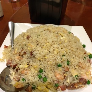 Arroz Frito de camarones