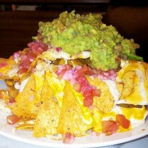 Nachos con pollo