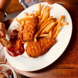 pollo a la milanesa