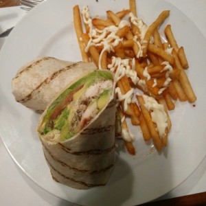 wrap de pollo