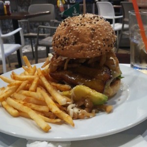 casco viejo burger de BW