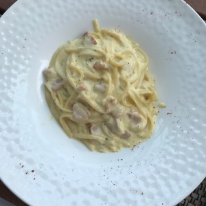 spaguetti a la carbonara