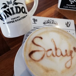 Te Chai en leche personalizado 