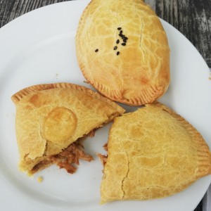 Empanada de cerdo bbq