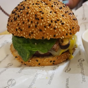 Burger con Portobello