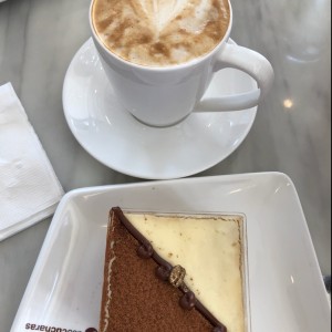 Capouccino y tiramisu