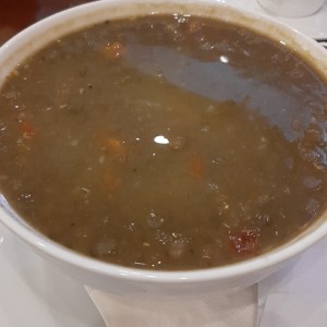 sopa de lenteja