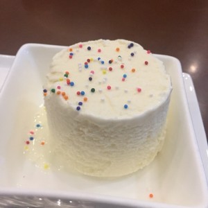 helado de vainilla