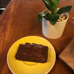 Brownie!! Perfecta cantidad de azucar, delicioso!! 