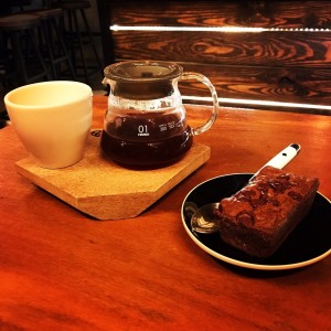 aeropress y brownie ????