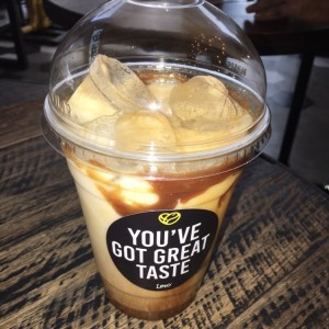 caramel cold coffee