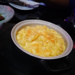 MAC AND CHEESE CON CAMARONES