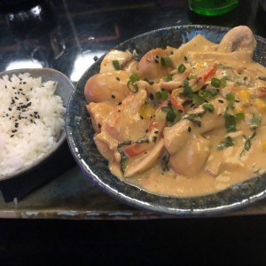 POLLO AL CURRY PANANG