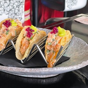 Tacos de salmon