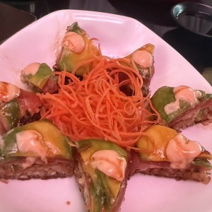 Pequeños Platos - Sushi Pizza