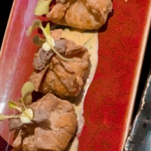 dumplings de wagyu