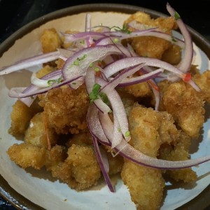 Ceviche Frito de Pescado Blanco