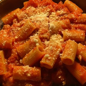 Primi Piatti - Rigatoni All Amatriciana