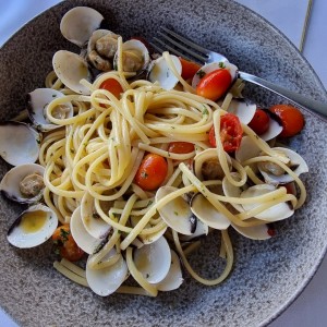 Spaguetti a la vongole