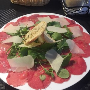 carpaccio di manzo