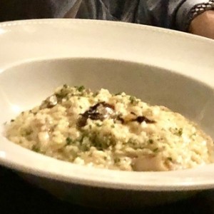 risotto de hongos 