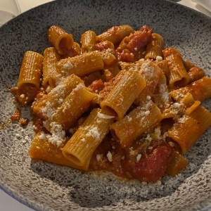 Primi Piatti - Rigatoni All Amatriciana