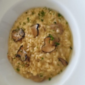 risotto de hongos