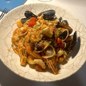 Spaguetti frutti di mare