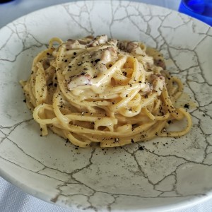 Pasta carbonara 