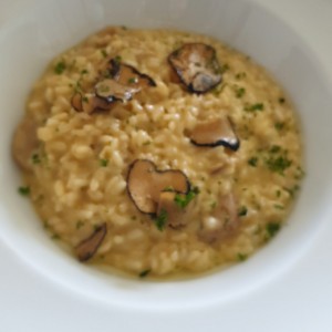 risotto de hongos