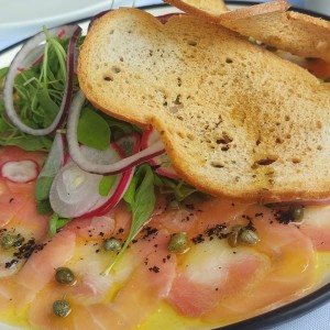 Carpaccio de pescados