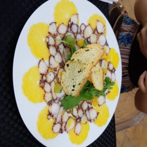 Carpaccio de Pulpo