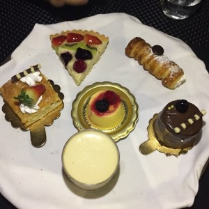 Bandeja de Postres