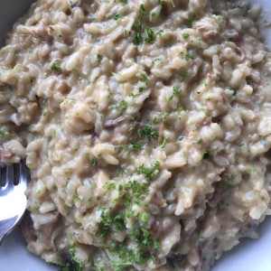 risotto de funghi e tartufo