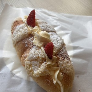 Creampuff Relleno de fresa